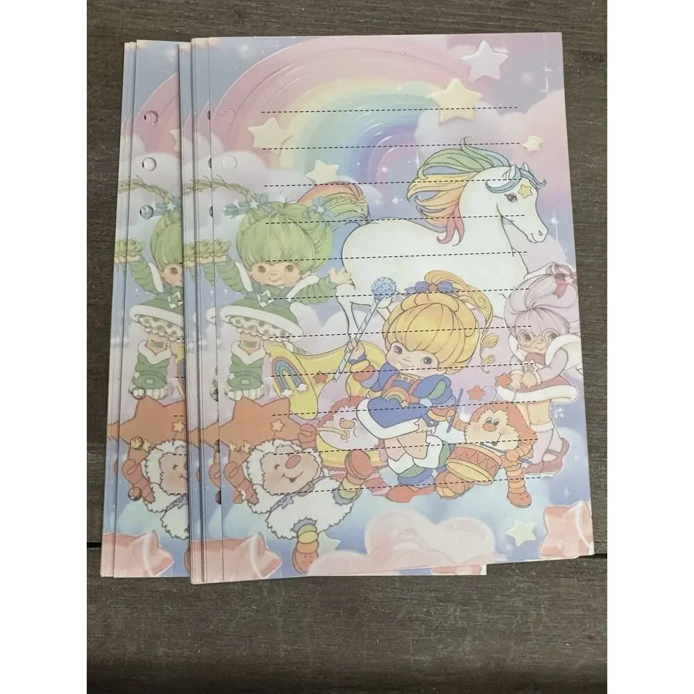 Rainbow Brite Friends Size A5 Refill Paper (50 Sheets)